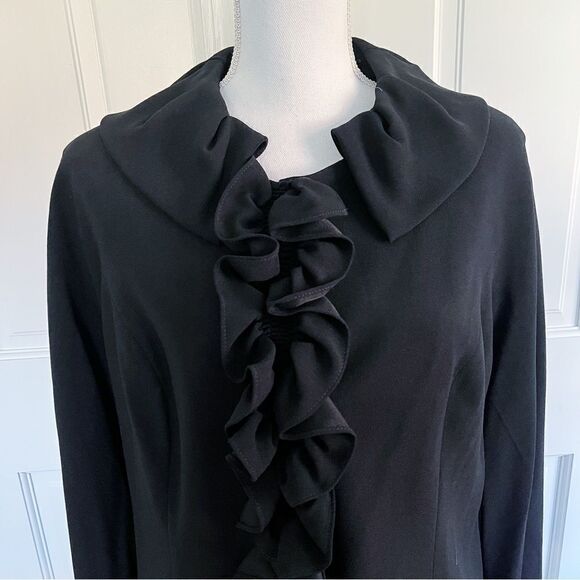 Zelda Purple Label Ruffle Vintage Blouse Cardigan - Picture 2 of 8